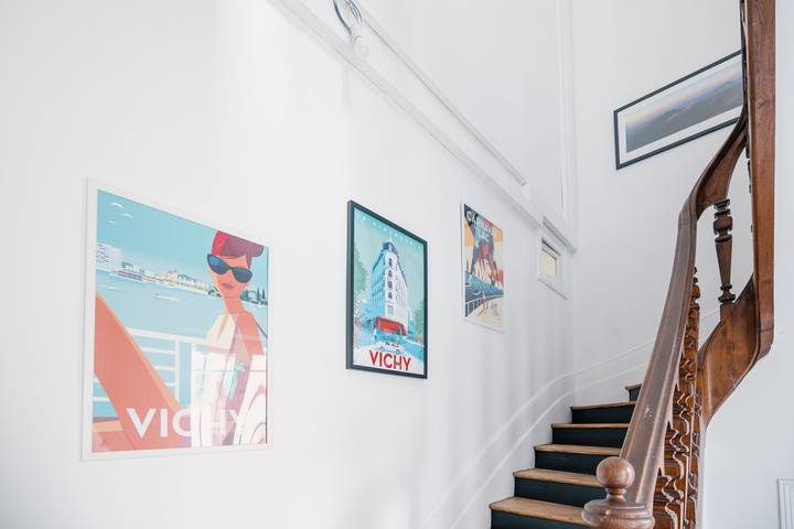 Gîte pour 3 personnes, animaux acceptés dans Centre Culturel Valery Larbaud Vichy