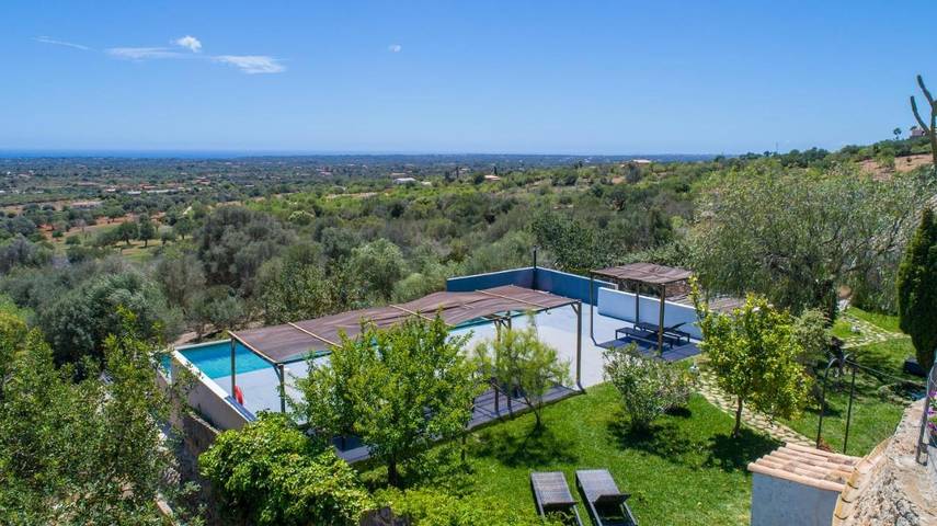 Finca für 4 Personen, mit Terrasse und Garten sowie Pool und Ausblick in S'Alqueria Blanca - 3