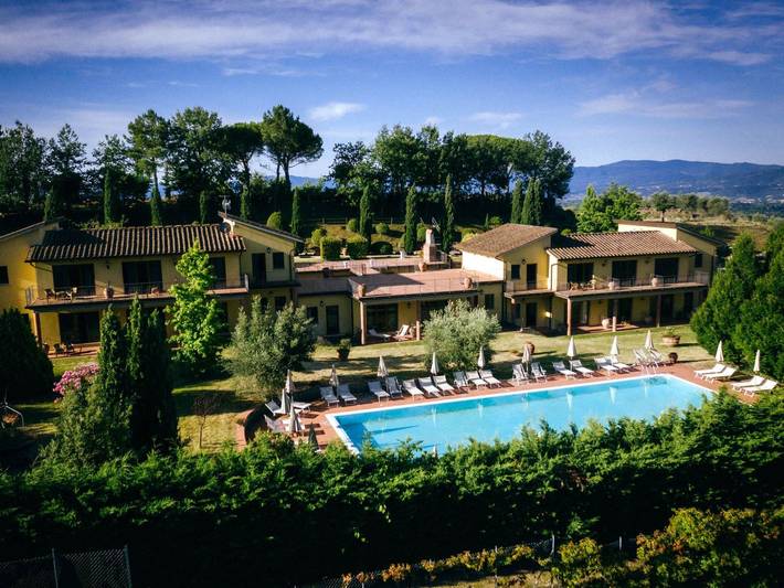 Appartement entier, Unterkunft in einer Residenz mit Restaurant und in San Donato Fronzano, Reggello