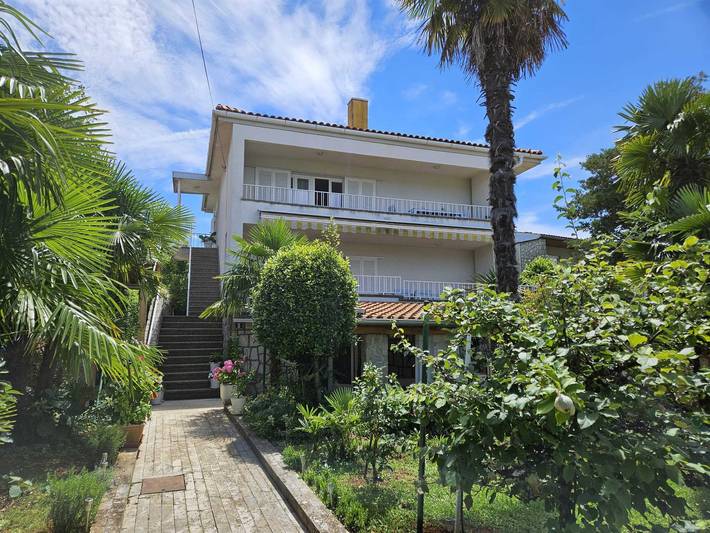 Ferienwohnung für 4 Personen, mit Pool und Balkon, mit Haustier in Malinska - 4