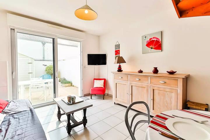 Location de vacances pour 4 personnes, avec terrasse, animaux acceptés dans Sion-sur-l'Océan - 2