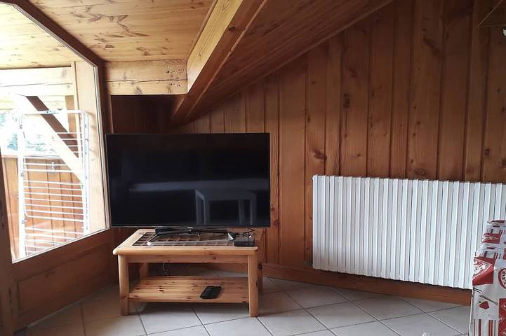 Gîte pour 4 personnes, avec Balcon et Jardin à Venthon