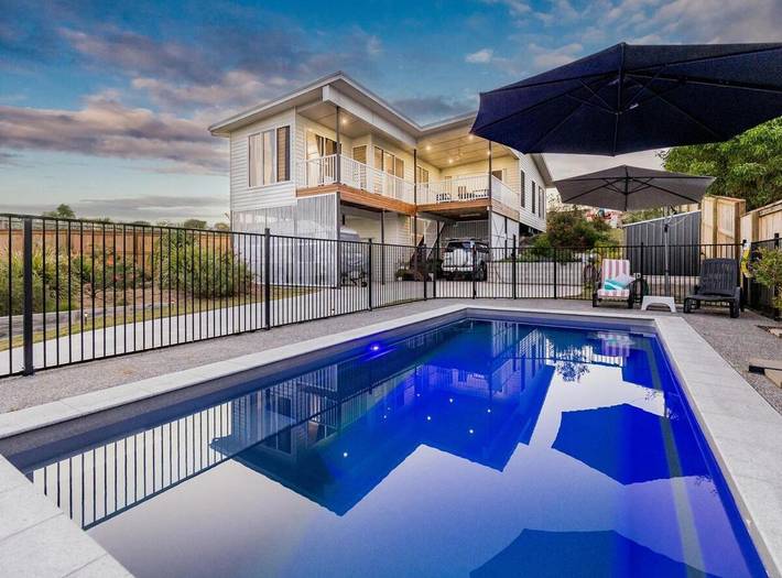 Casa de vacaciones para 6 personas, con balcón y piscina - 1