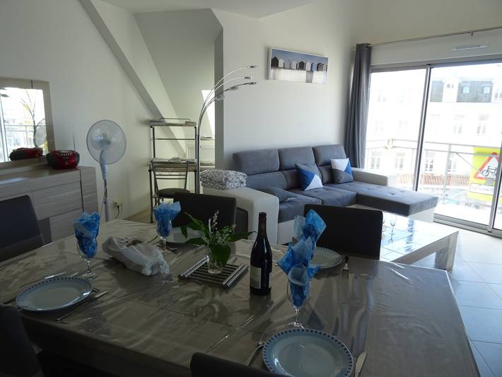 Location de vacances pour 6 personnes, avec balcon à Berck