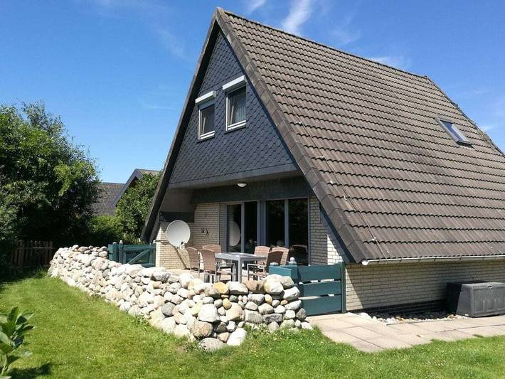 Ferienhaus für 6 Personen, mit Terrasse und Garten