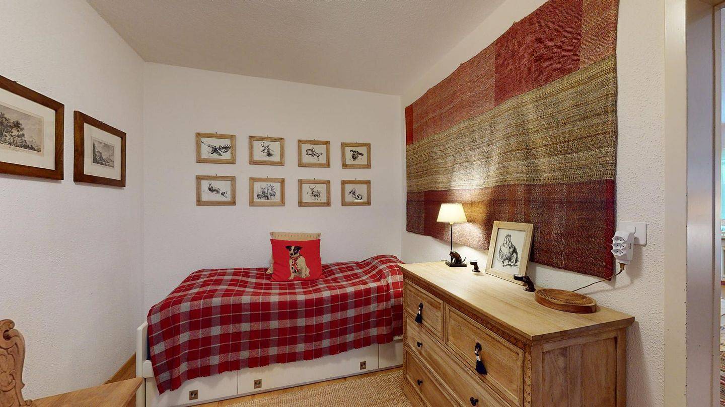 Ganze Wohnung, Ferienwohnung für 3 Personen mit Balkon in St. Moritz, Bernina-Alpen