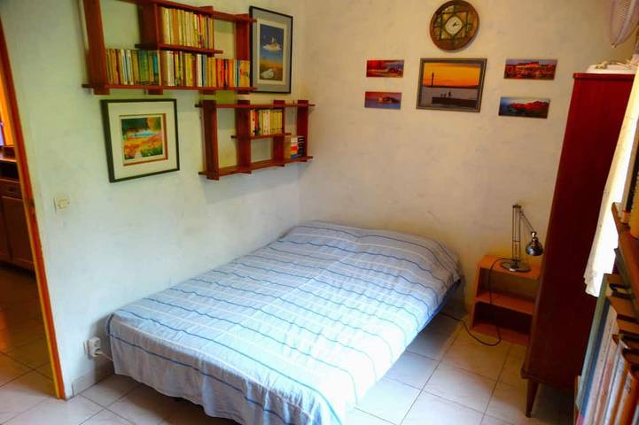 Villa Climatisee,  De Plain-Pied, Vue Mer Et Corse Grand Jardin, Chiens Acceptes in Villeneuve-Loubet, Côte méditerranéenne (France)