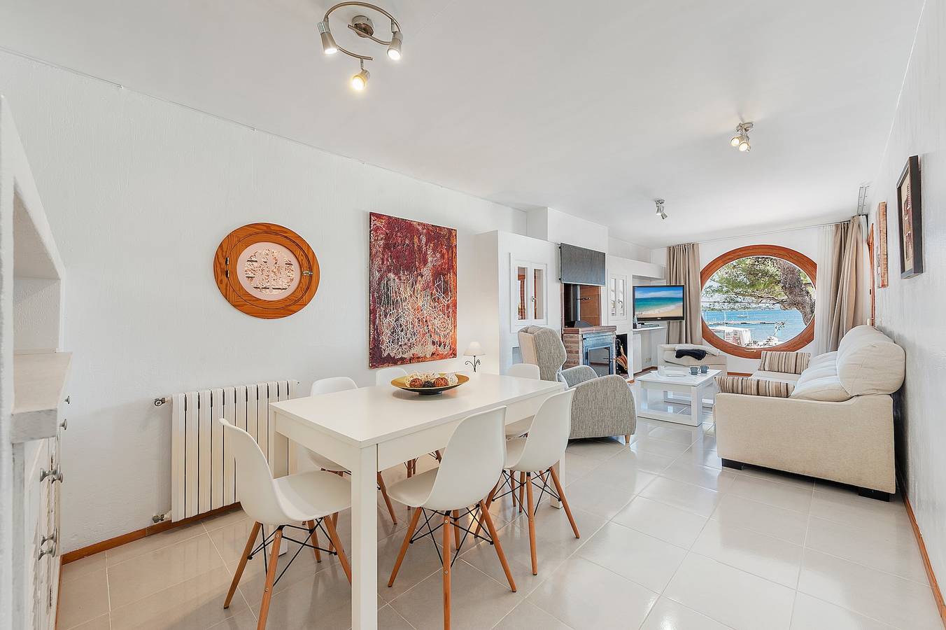 Ganze Wohnung, Ferienwohnung 'Ull De Bou' mit Meerblick, Wi-Fi und Klimaanlage in Port de Pollença, Pollença