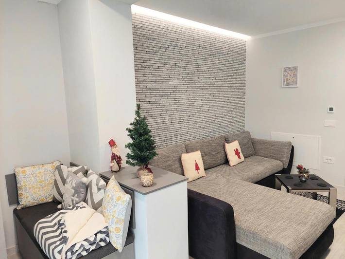 Appartement de vacances pour 5 personnes, avec jardin