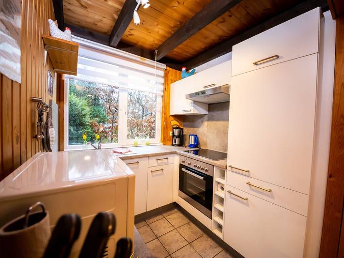 Ferienhaus für 5 Personen, mit Terrasse und Garten sowie Sauna im Weserbergland - 4