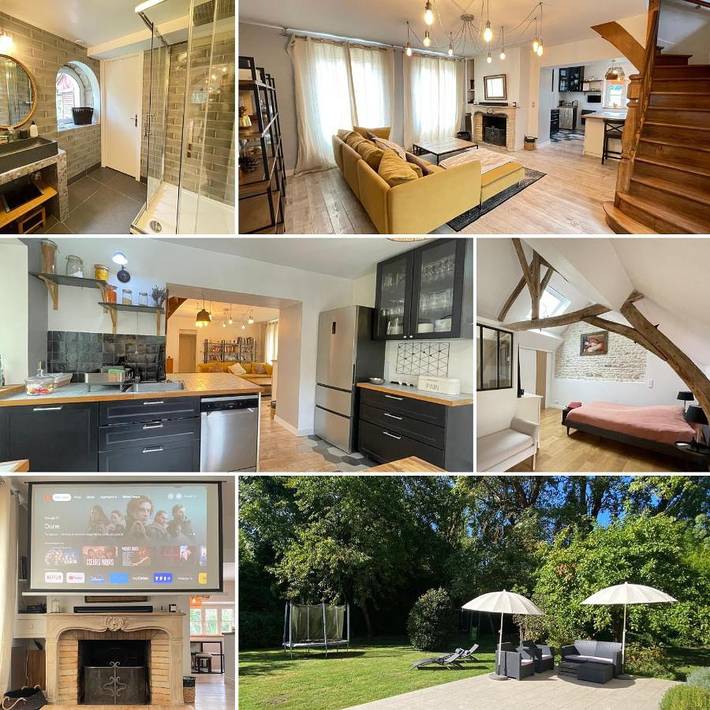 Location de vacances pour 8 personnes, avec jardin, animaux acceptés dans Épisy - 2