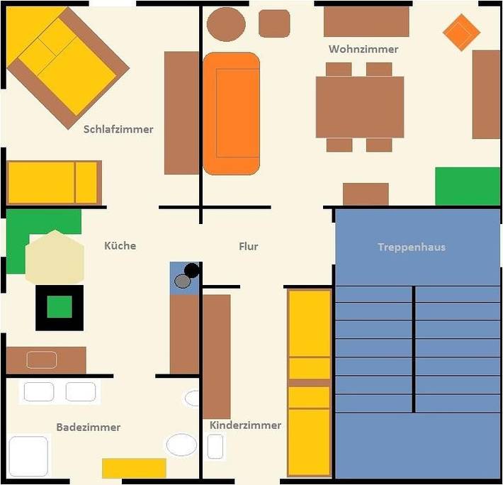Ferienwohnung für 7 Personen in Sehmatal - 4