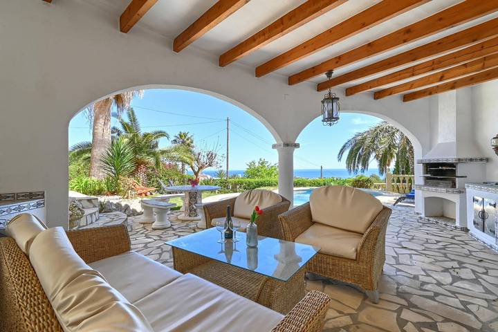 Ferienhaus für 4 Personen, mit Meerblick und Garten sowie Pool in Dénia - 2