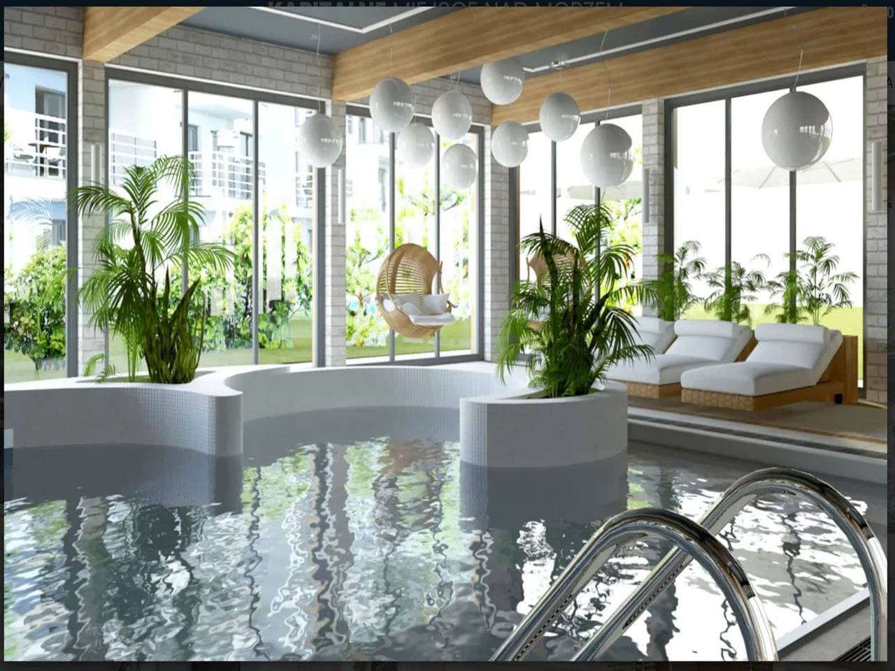 Ganze Wohnung, Komfortable Ferienwohnung in Strandnähe, Pool in Pobierowo, Powiat gryficki