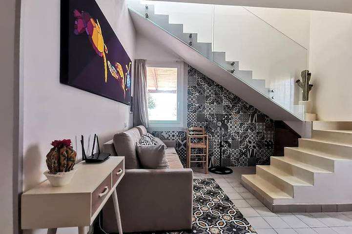 Casa Armonia in Favignana mit Blick auf Marettimo - Erdgeschoss - in Favignana