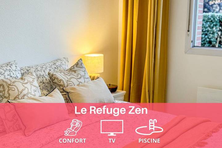 Apartamento de vacaciones para 4 personas, con terraza y piscina - 1