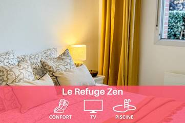 Gîte pour 4 personnes, avec terrasse et piscine à Fenouillet (Haute-Garonne)