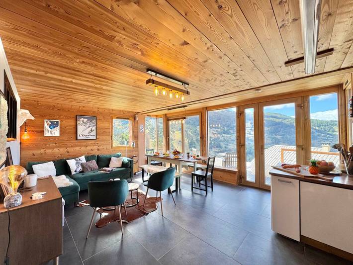 Gîte pour 10 personnes, avec terrasse à Vars - 2