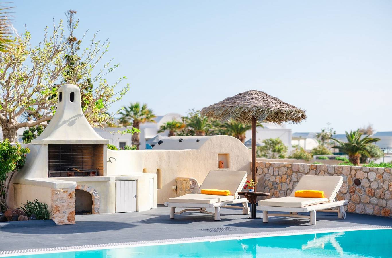 Villa per 6 persone con giardino in Santorini