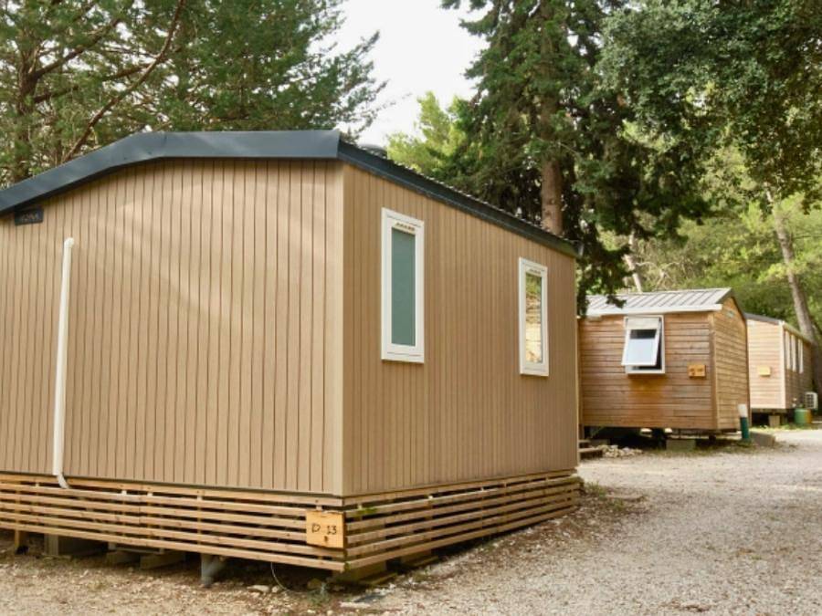 Camping La Vallée Heureuse Pausado - Mobilheim 2 personen - Premium in Orgon, Arles und Umgebung