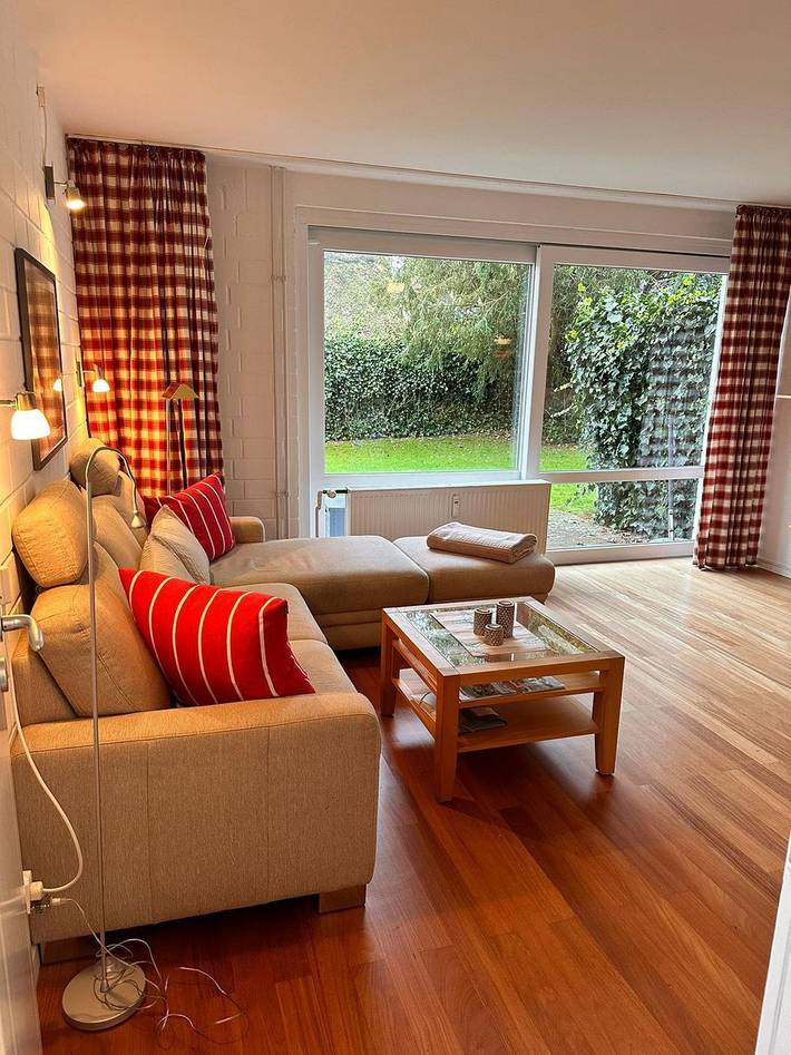 Ferienwohnung für 2 Personen, mit Sauna und Garten sowie Ausblick, mit Haustier in Nieblum - 3