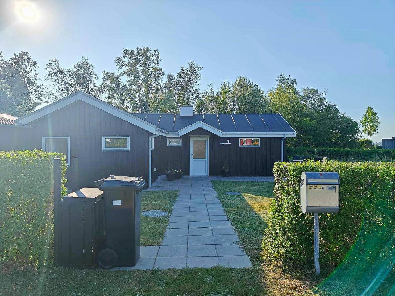 Retro sommerhus med fjordudsigt in Limfjord Nordjütland