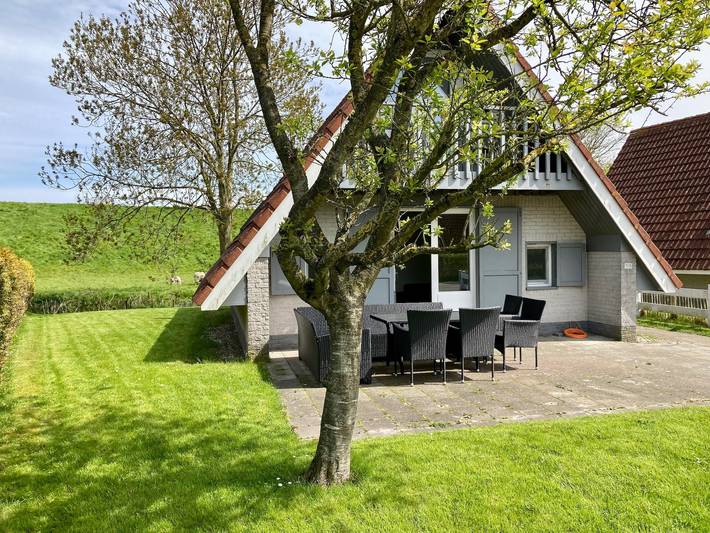 Ferienhaus für 6 Personen, mit Garten und Balkon in Lauwersmeer