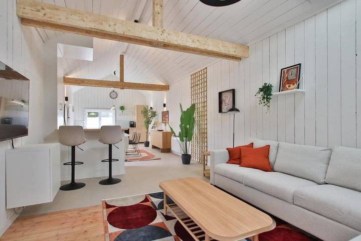 Location de vacances pour 8 personnes, avec Terrasse dans Bellevaux-Ligneuville
