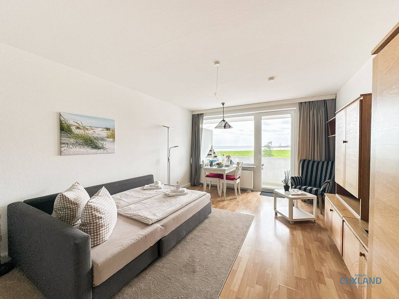 Ganze Wohnung, Haus Nautic Wohnung 302, Appartement mit Meerblick in Döse, Cuxhaven