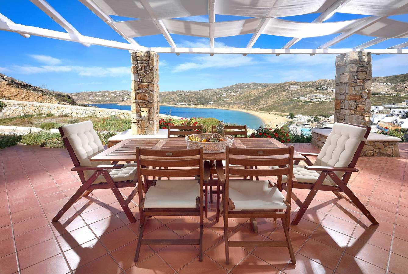Villa Chrysta Mykonos – Family-Friendly Villa with Pool, Terrace & Sea View in Mykonos