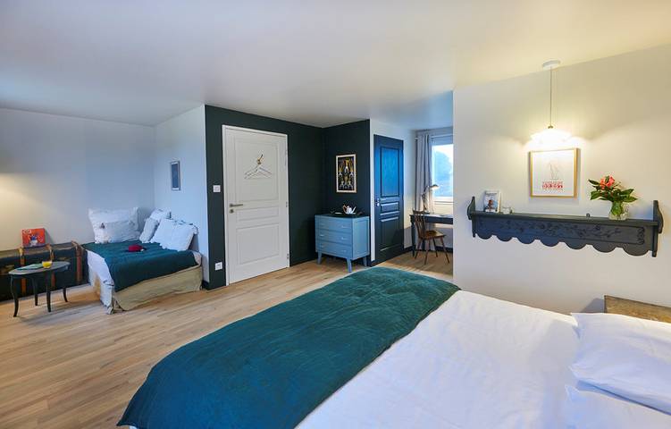 Chambre d’hôte pour 4 personnes, avec jardin