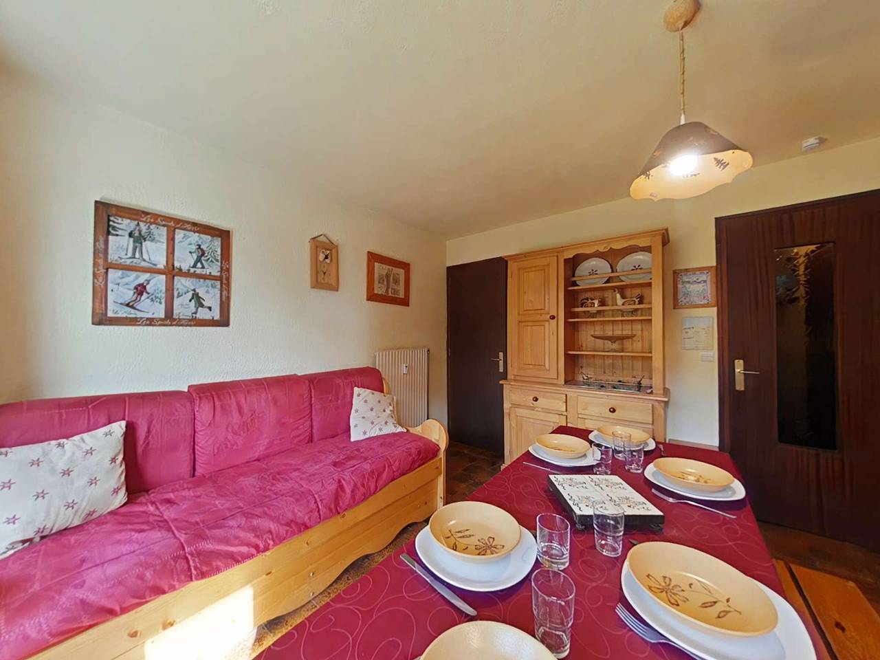 Apartamento entero, Acogedor apto 6 personas, 300m pistas, chimenea, parking - Le Grand-Bornand in Chinaillon, Le Grand-Bornand