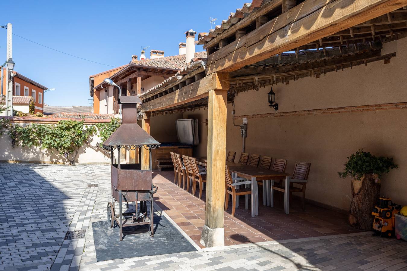Casa rural 'La Tarja 1' con jardín privado y Wi-Fi in Martín Miguel, Provincia de Segovia