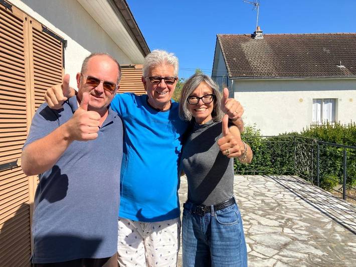 Location de vacances pour 4 personnes, avec vue ainsi que jardin et terrasse à Chailles - 4