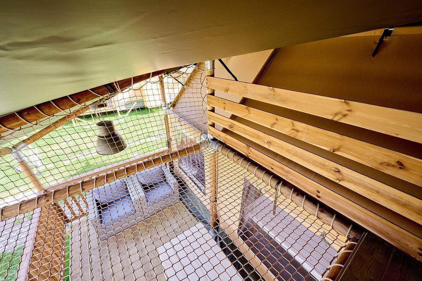 Vakantiepark Sallandshoeve — Ferienpark Sallandshoeve | Villatent Ranger | 6 pers. in Sallandse Heuvelrug