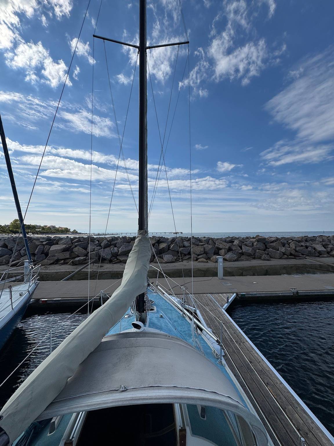 Schlafplatz mit Meerblick – Sy "Adios" direkt im Kühlungsborner Yachthafen in Kühlungsborn, Mecklenburger Bucht