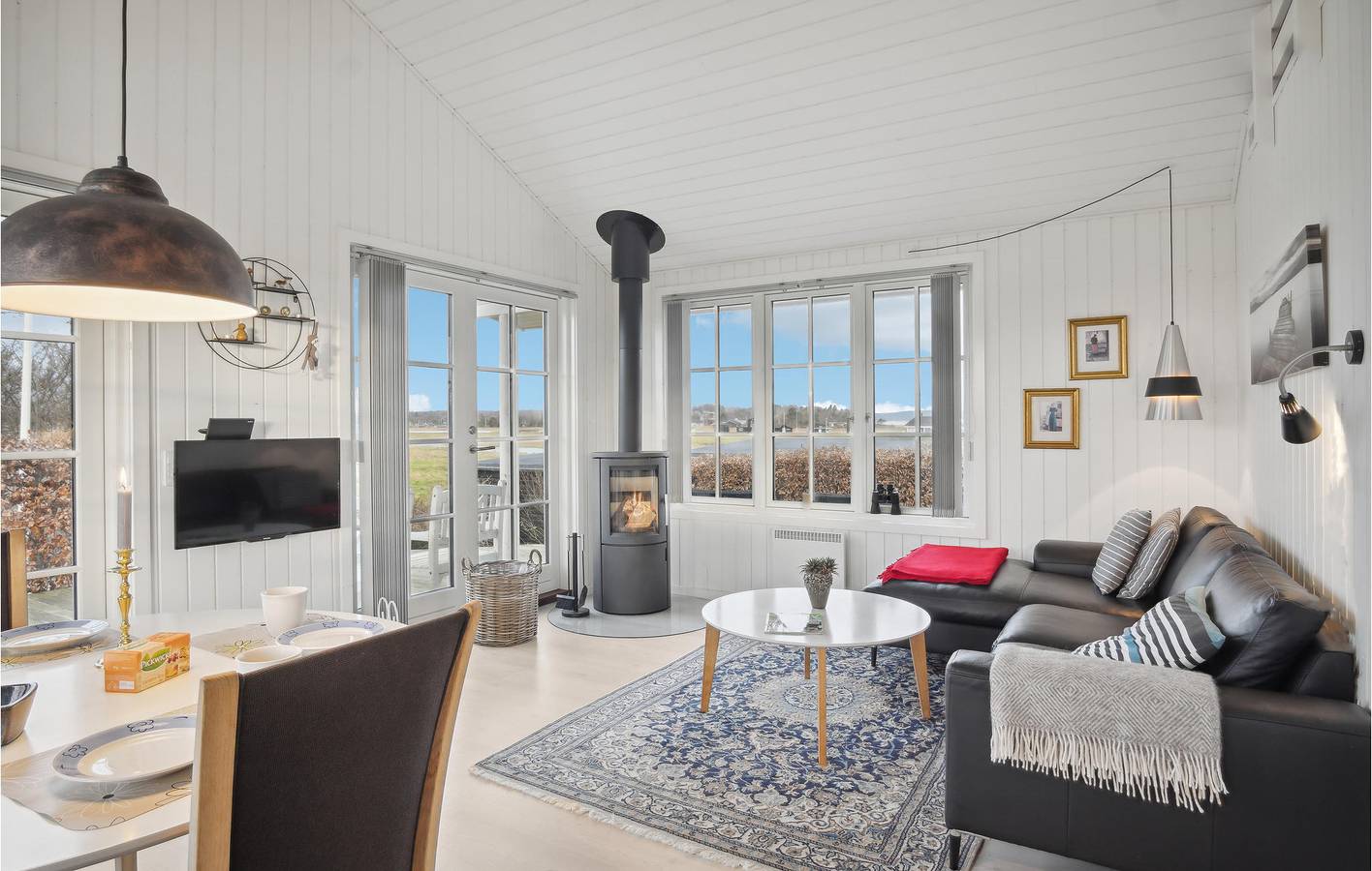 Ferienhaus für 4 Personen mit Terrasse in Høll, Børkop
