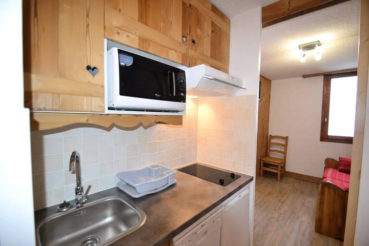 Studio entier, Studio 3/4 pers -Les Gentianes - Plagne Villages in Plagne Villages, La Plagne-Tarentaise