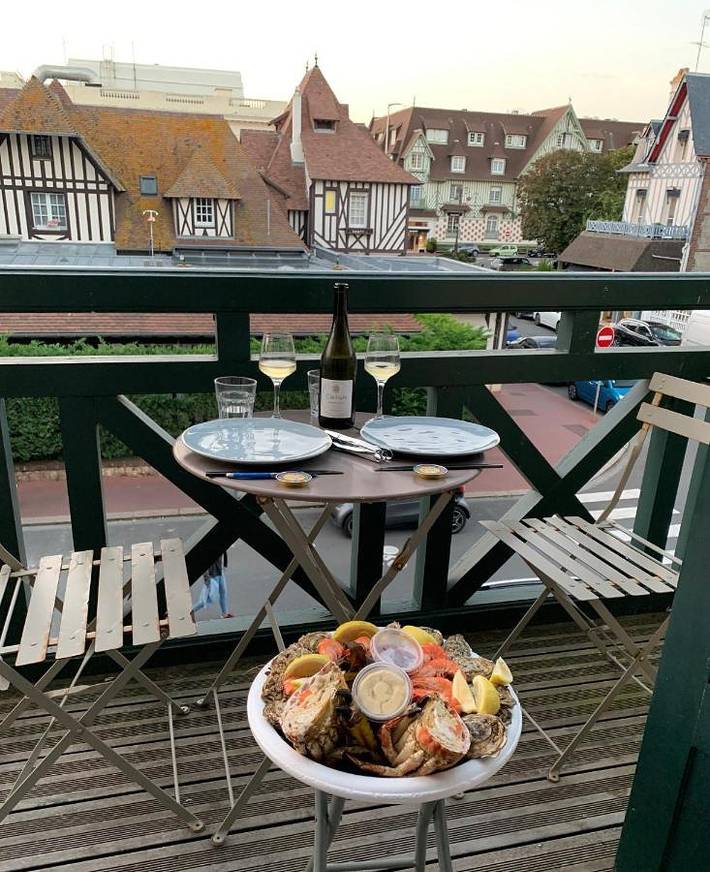 Gîte pour 4 personnes, avec balcon dans Casino de Deauville - 4