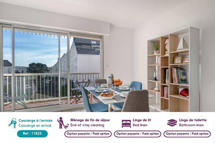 Gîte pour 2 personnes, avec balcon à Le Pouliguen - 2