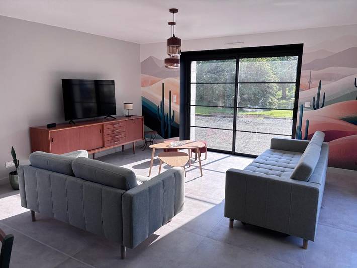 Location de vacances pour 12 personnes, avec jardin et vue à Luzillé - 2