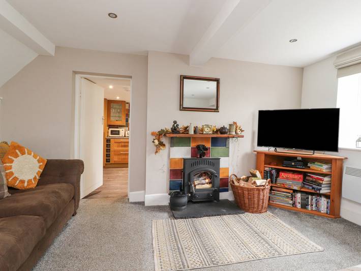 Log cabin for 4 people, with garden, with pets in Lancaster (District)