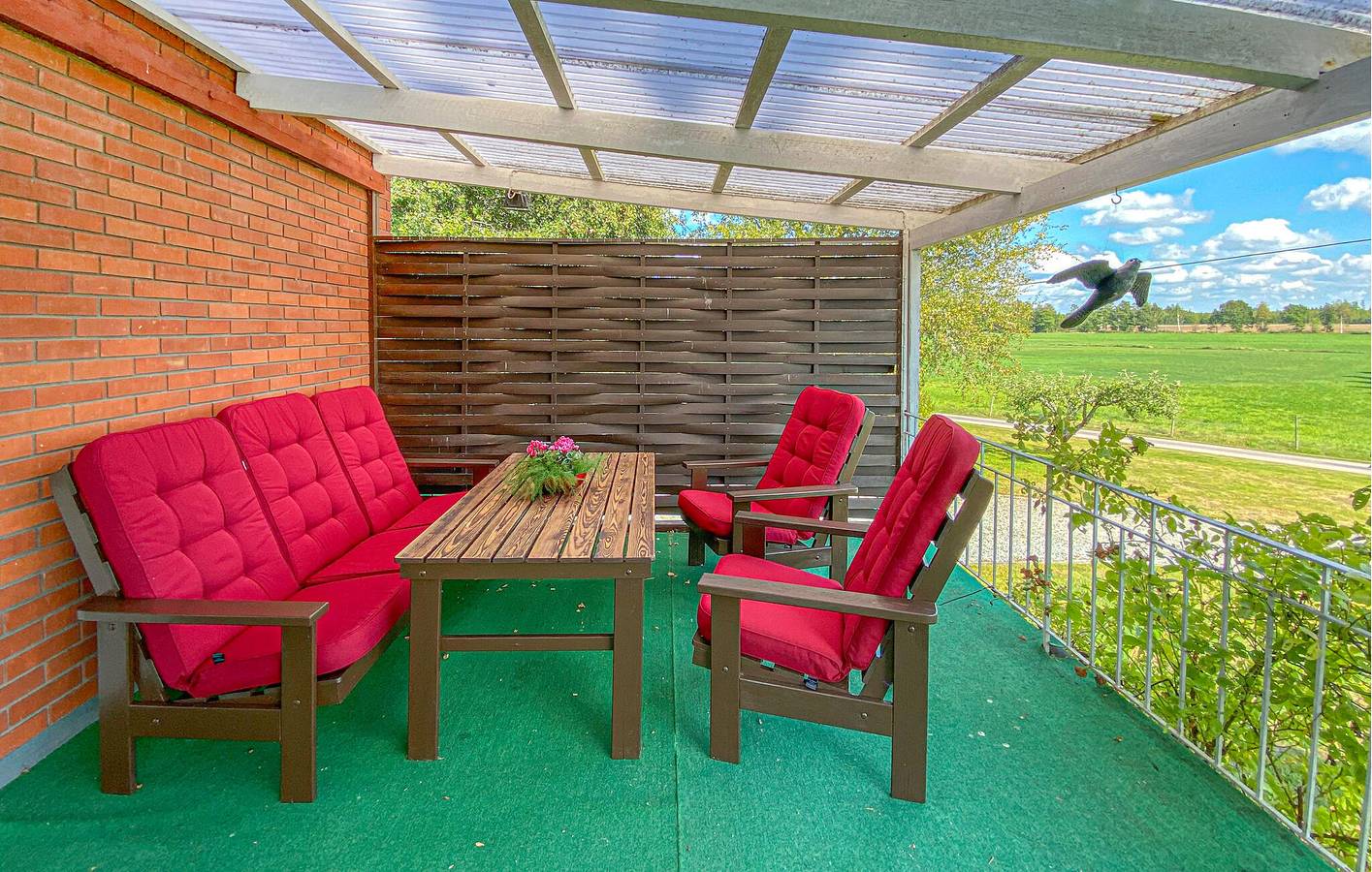 Ferienhaus für 4 Personen mit Garten in Kronoberg