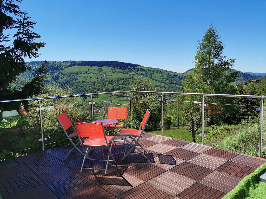Chambre d'hôtes "Nature et Détente la Bresse" - Chambre mauve in La Bresse, Parc naturel régional des Ballons des Vosges