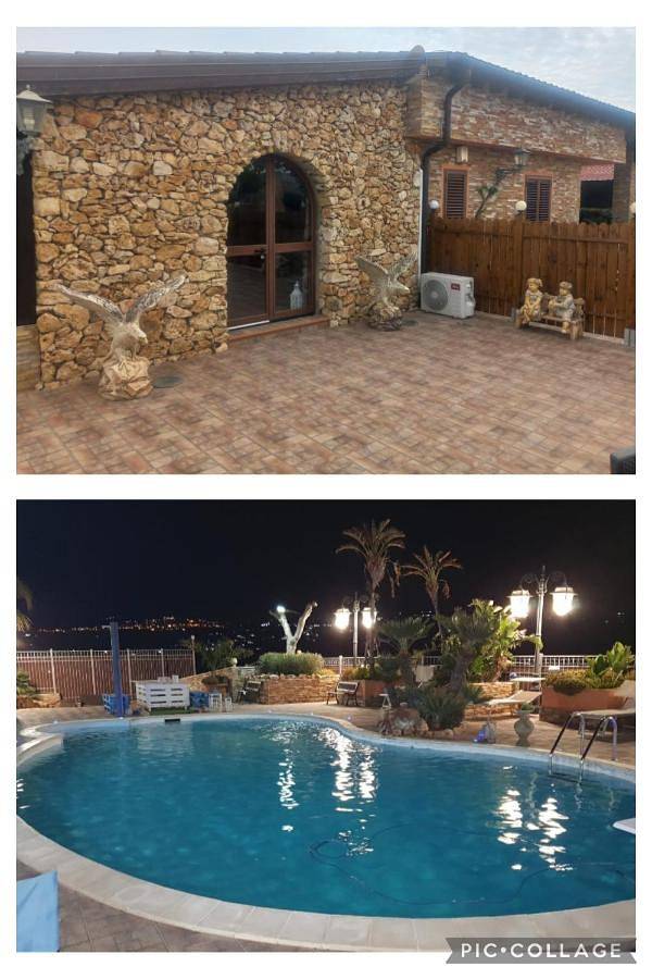 Villa eden luxury con piscina e jacuzzi in Villaggio Mosè, Agrigente