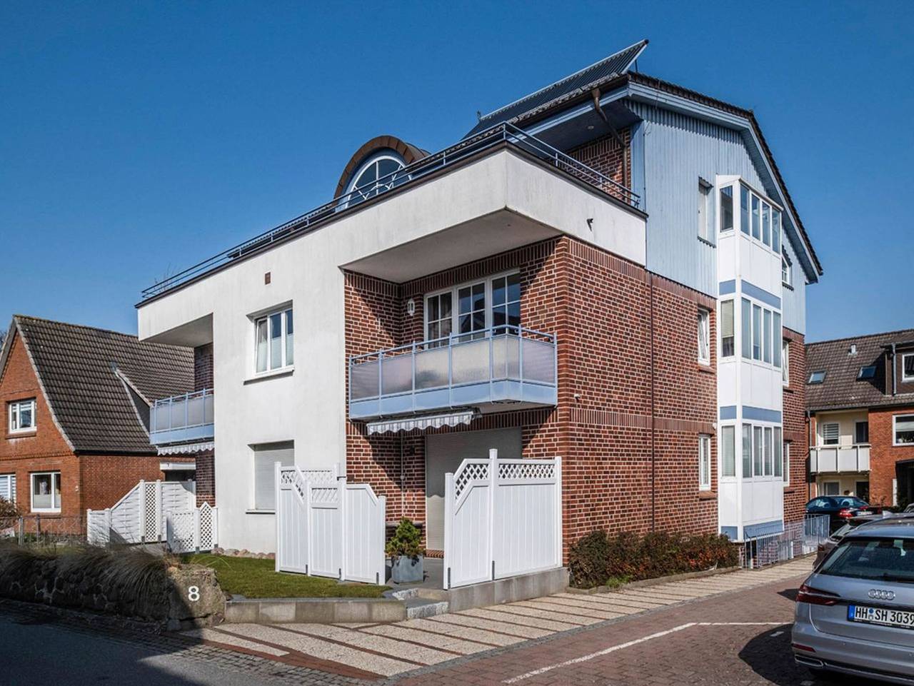 Ganze Ferienwohnung, Westerwarft - Zentrumsnahes Urlaubsdomizil in Büsum: Komfort für 2 Personen in Hafen Büsum, Büsum