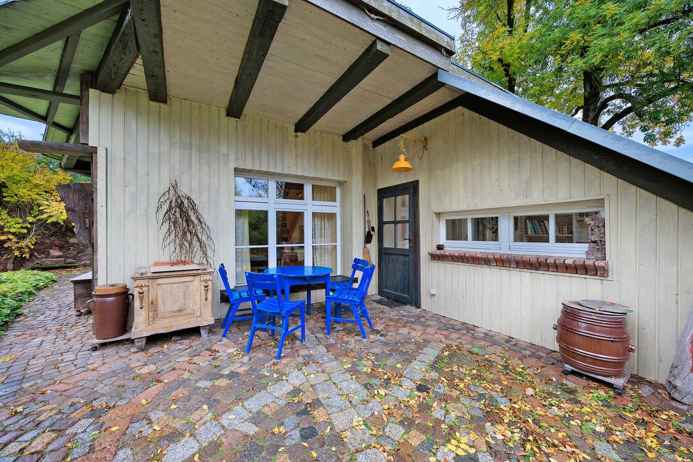 Ferienhaus 'Das Künstlerhaus' mit privater Terrasse, privatem Garten und Wlan in Sandersdorf-Brehna, Anhalt - Bitterfeld