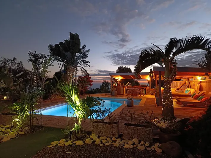 Appartement de vacances pour 5 personnes, avec piscine ainsi que vue et jardin, adapté aux familles - 1