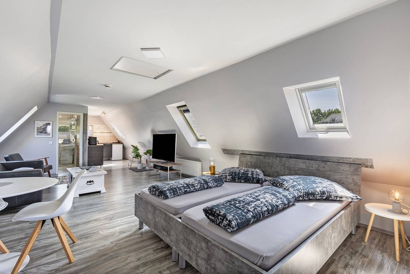 Entire apartment, Apartment 'Klein Amerika' with Balcony and Wi-Fi in Philadelphia (Germany), Storkow
