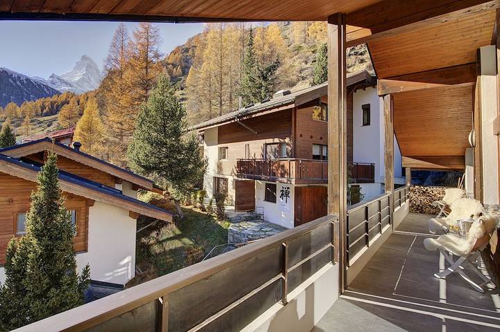 Vakantiewoning voor 16 personen, met balkon en whirlpool in Zermatt